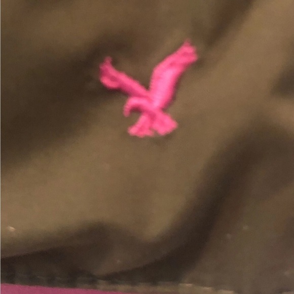 Reversible Pink & Brown Puffer Vest American Eagle - Picture 4 of 7